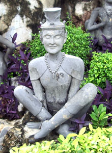 Photo of a Sculpture at Wat Poh, Bangkok