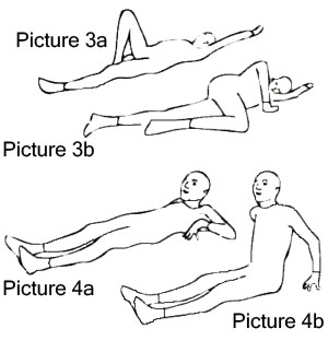 Picture 3 - Transition from lying down on your back to a sitting posture-dtp