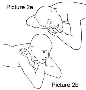 Picture 2 - Relaxation while lying on the front-dtp
